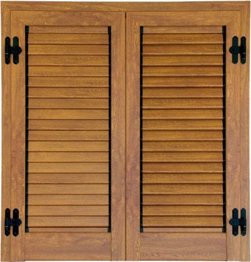 Ls infissi, produzione persiane in alluminio vendita e montaggio Persiane in alluminio effetto legno